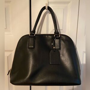 Express Black Dome Handbag